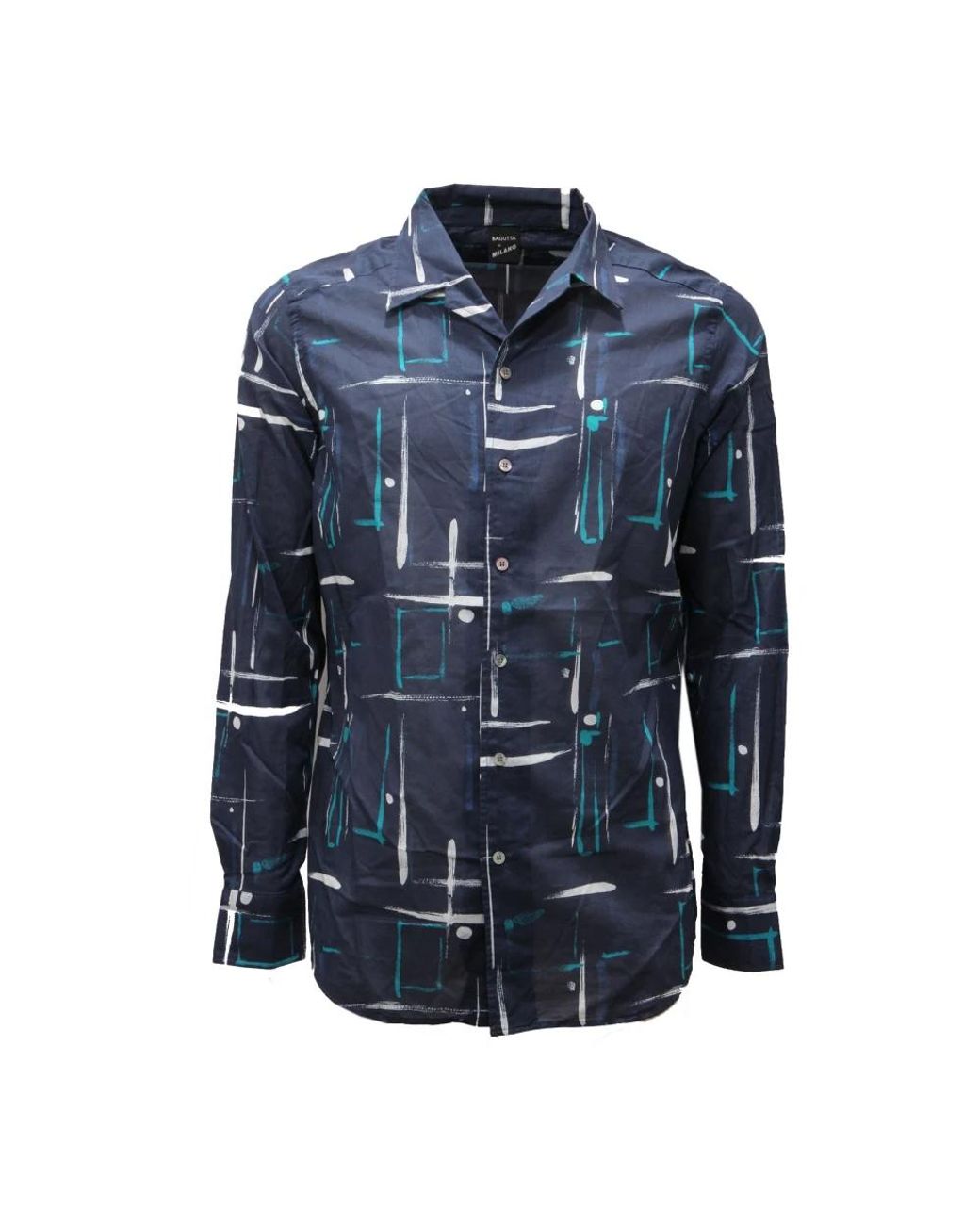 Bagutta Blue Casual Shirts for men