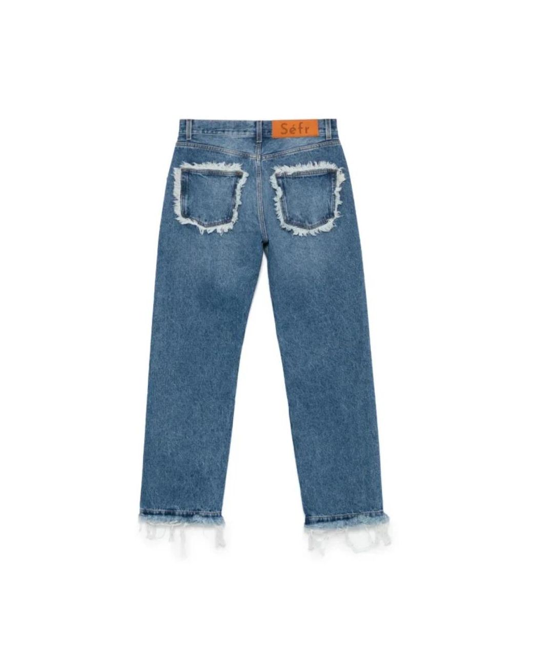 Séfr Blue Straight Jeans for men