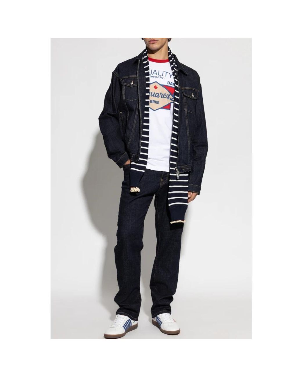 Straight Jeans DSquared² de hombre de color Blue