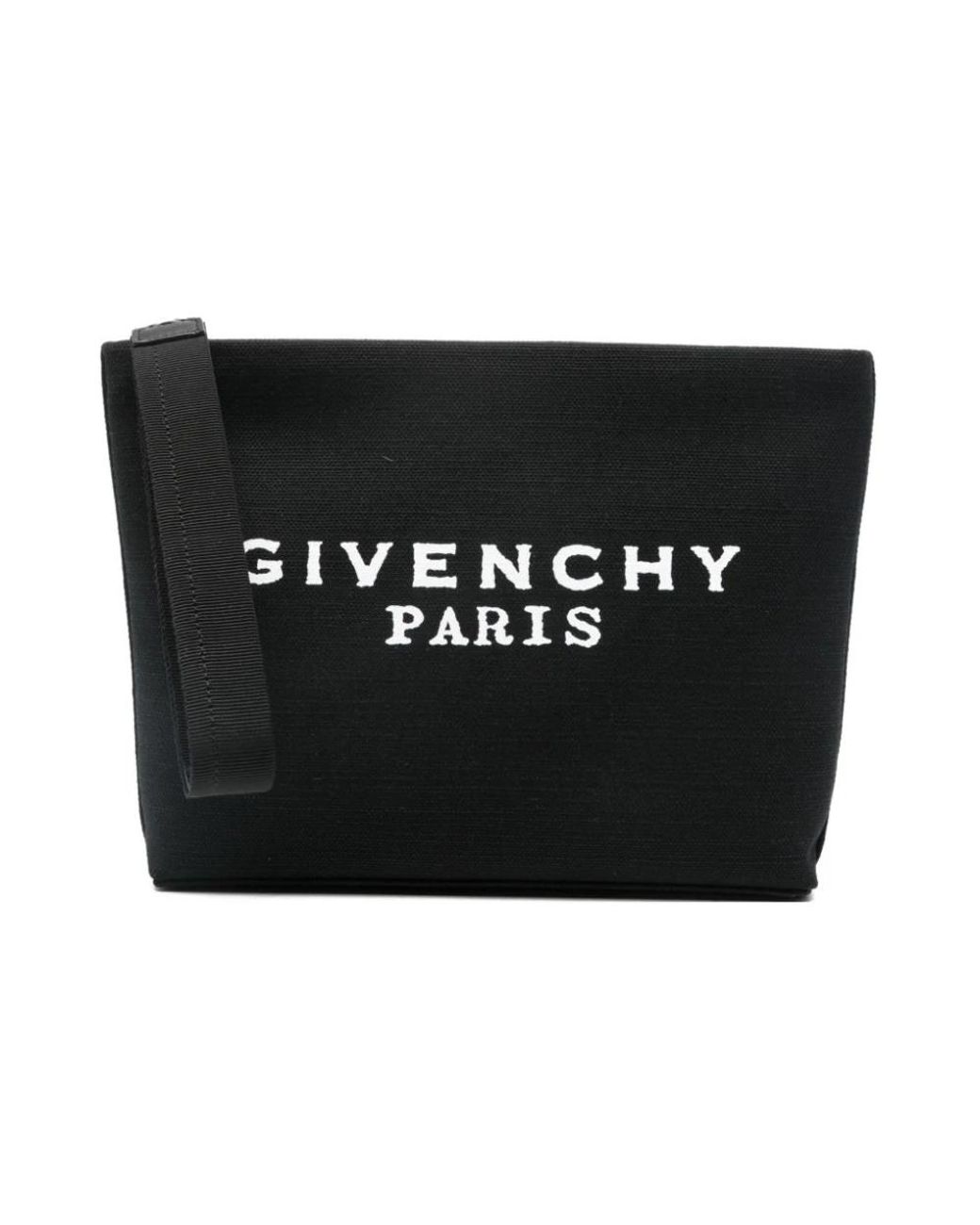 Givenchy Black Handgelenk-Reißverschluss-Clutch