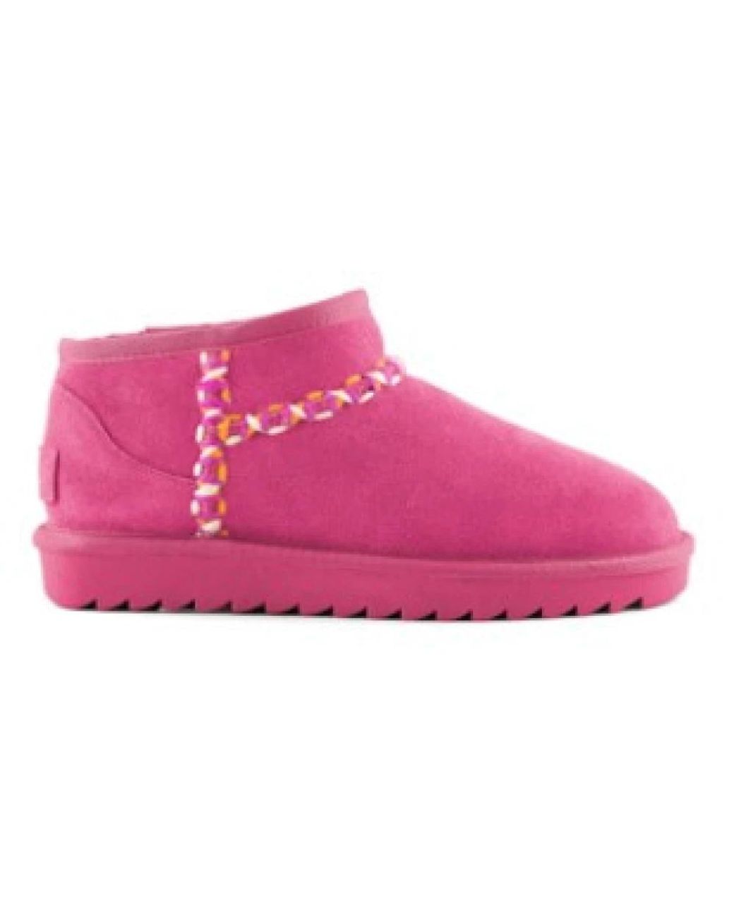 Colors Of California Pink Winter Boots