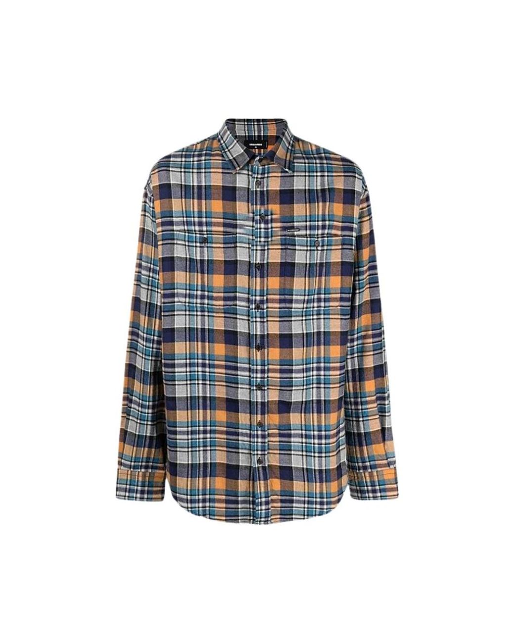 DSquared² Blue Casual Shirts for men
