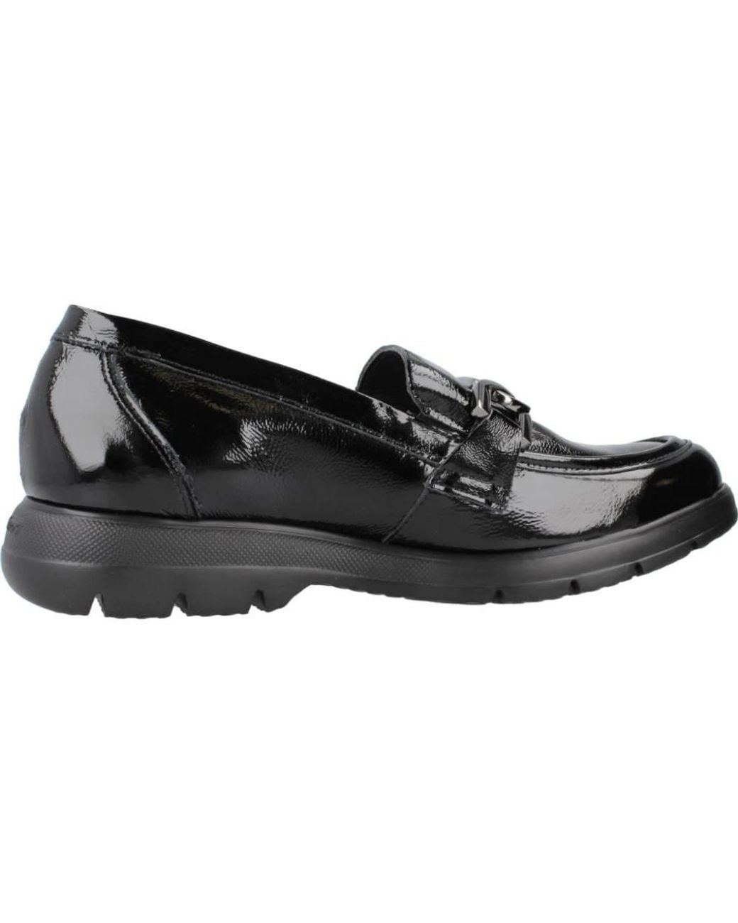 Fluchos Black Loafers