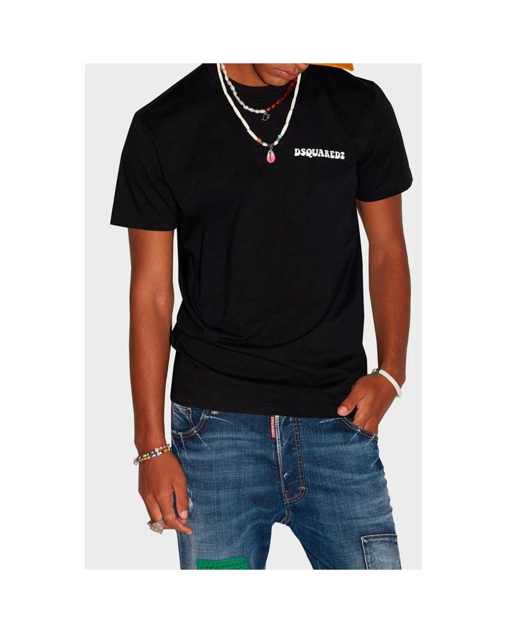 DSquared² Black T-Shirts for men