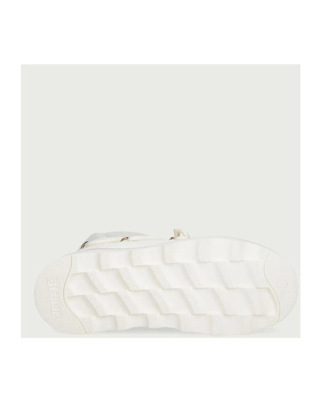 Winter Boots Blauer de color White