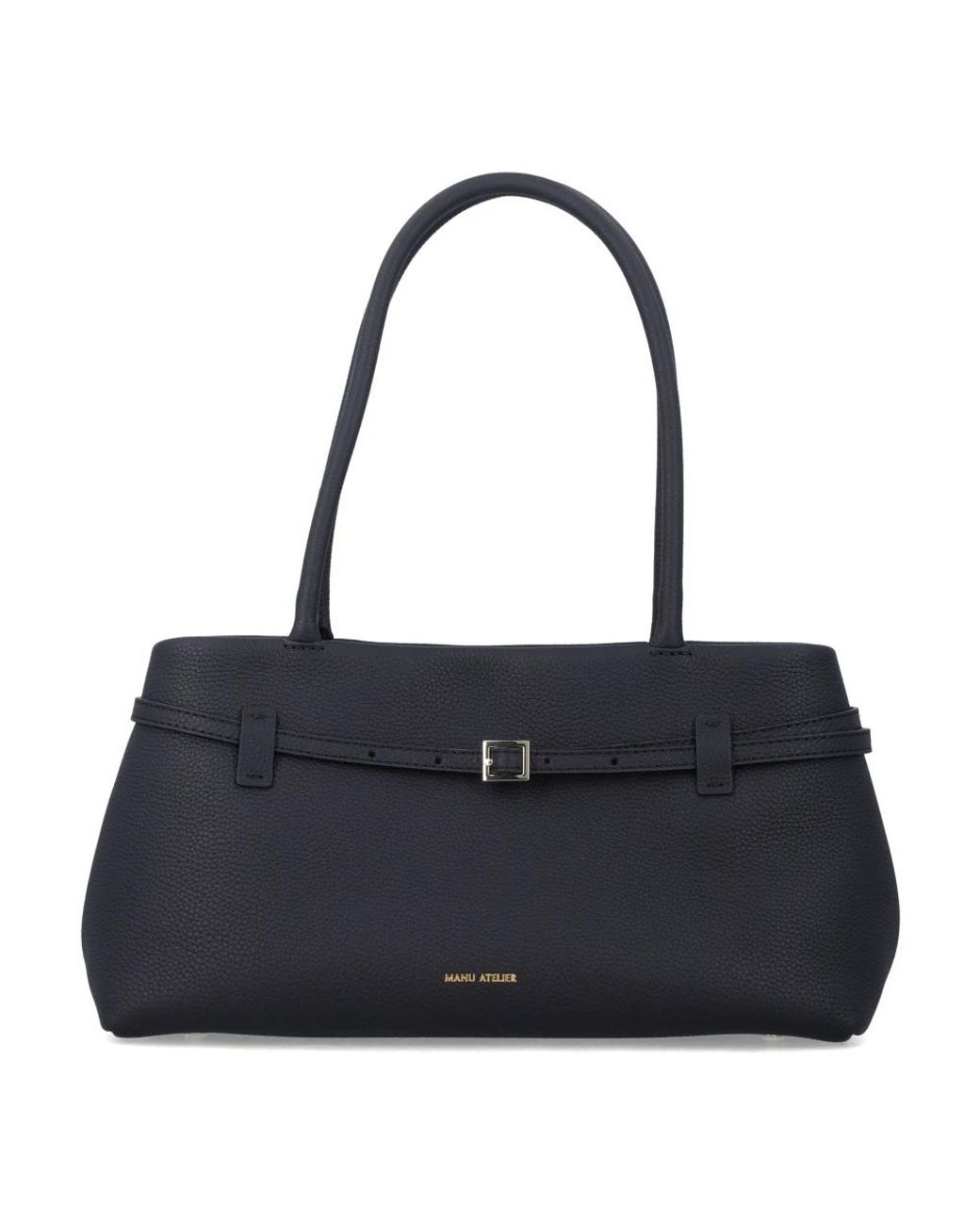 MANU Atelier Blue Shoulder Bags