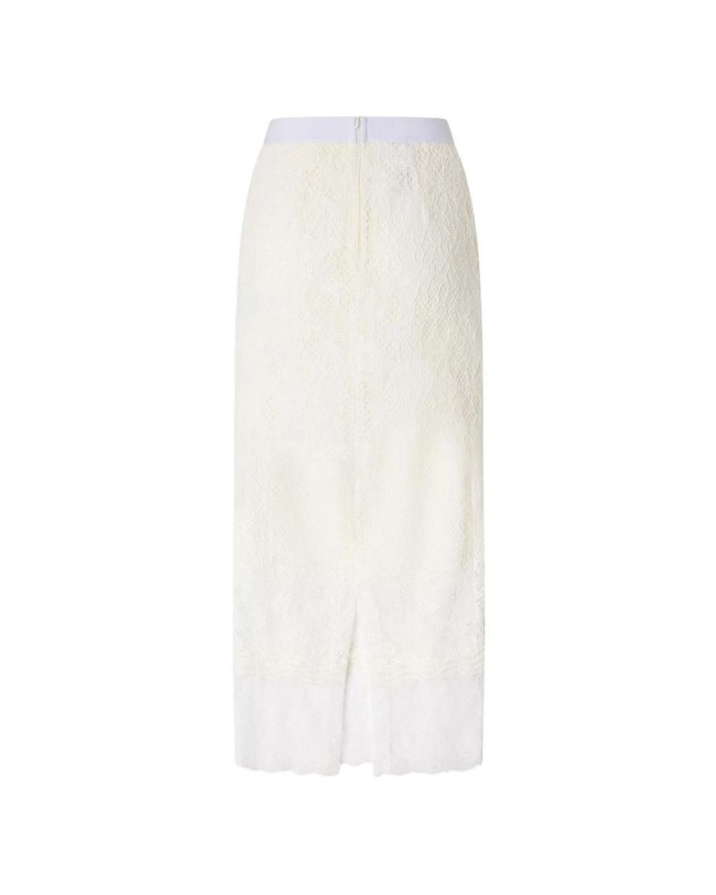 Pinko White Midi Skirts
