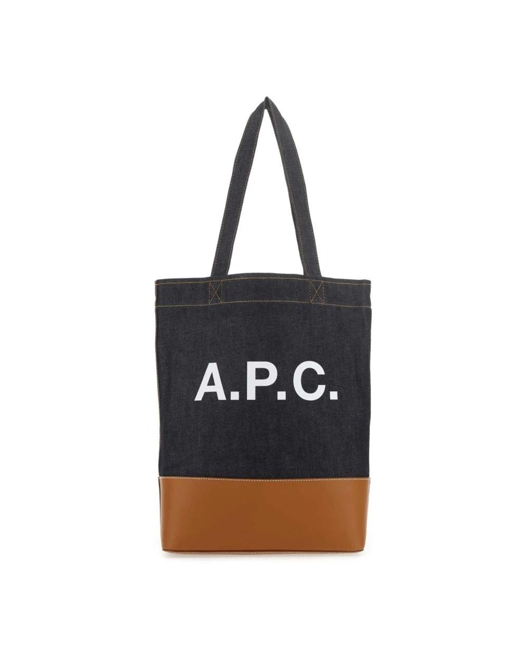 A.P.C. Black Tote Bags for men