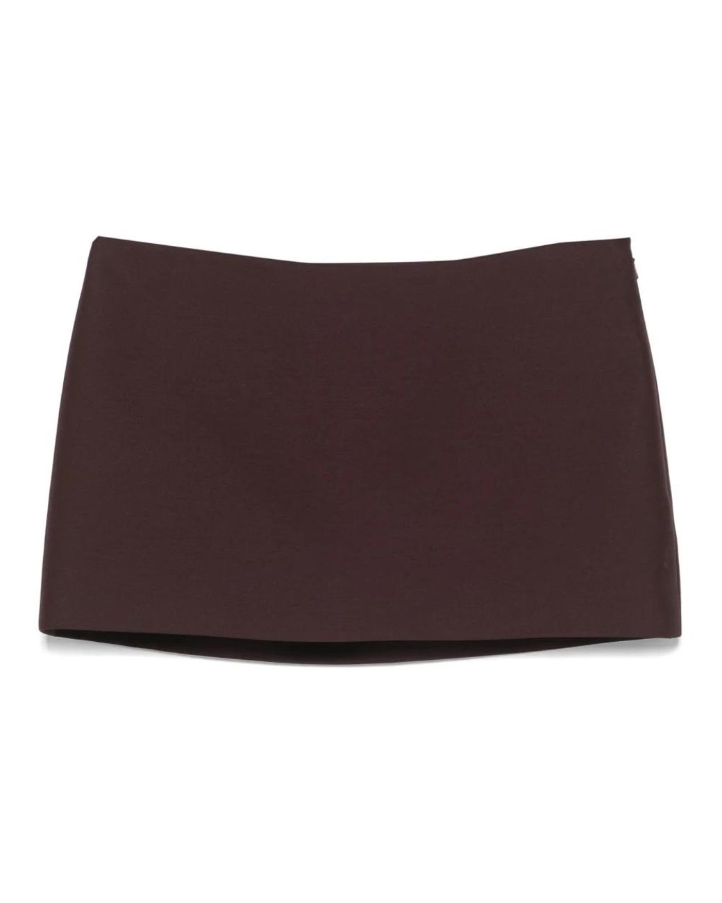Khaite Brown Short Skirts