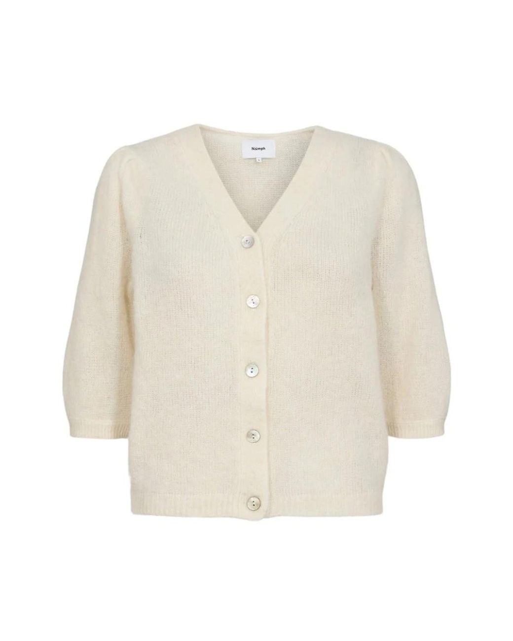 Cardigans Numph de color Natural