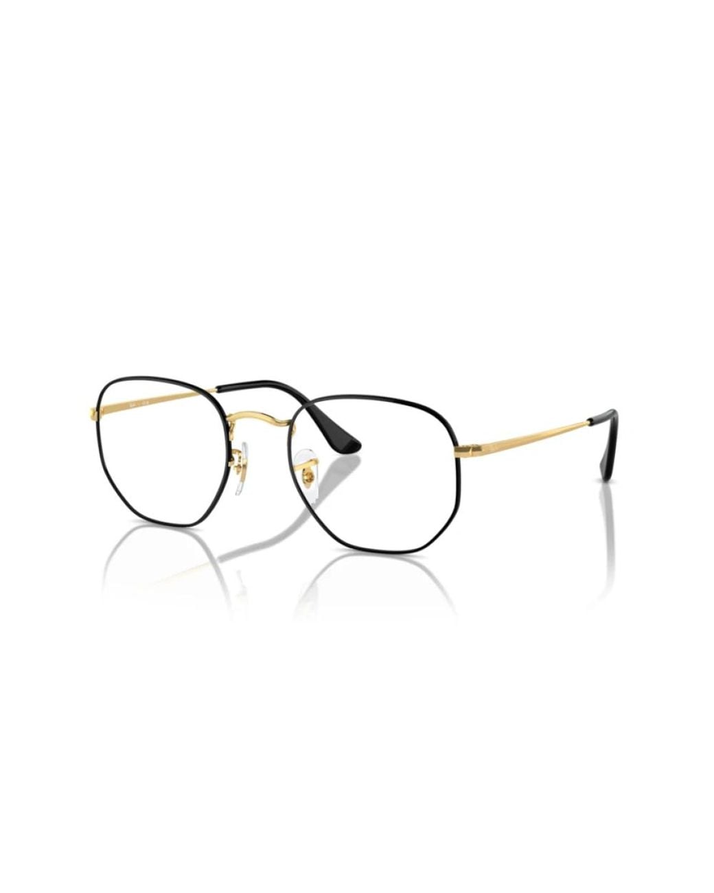 Ray-Ban Black Hexagonal Optics