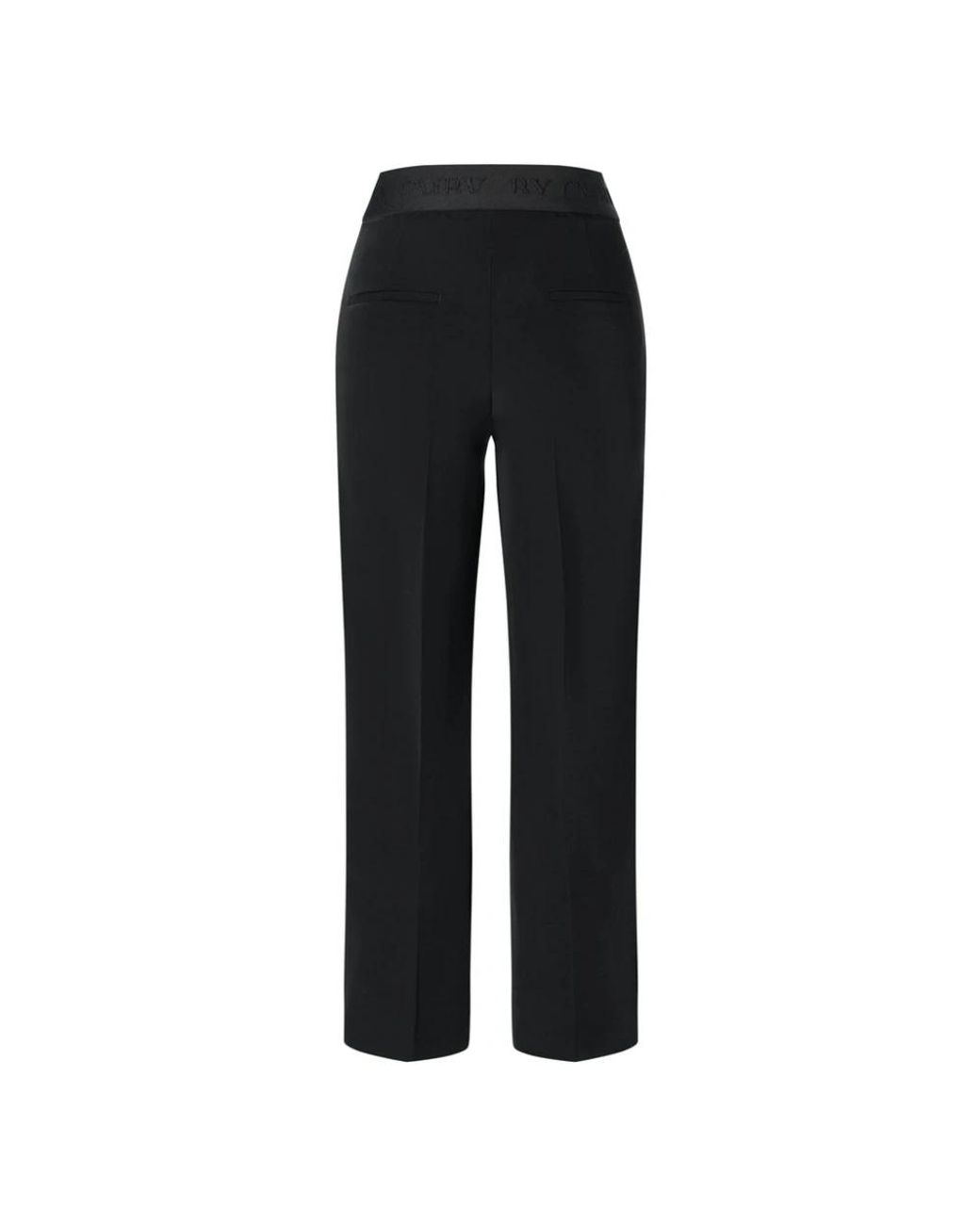 Cambio Black Straight Trousers