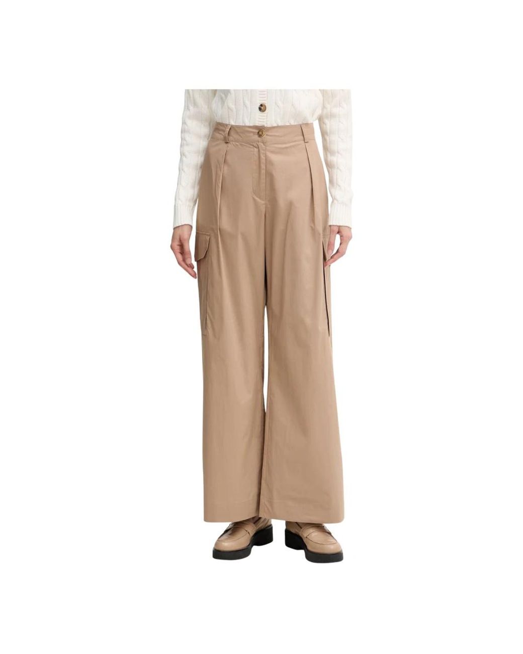 Blauer Caryll Cargo Broek in het Natural