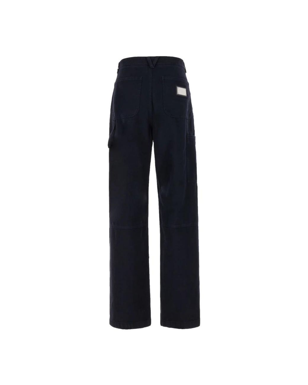 Dolce & Gabbana Blue Straight Trousers for men