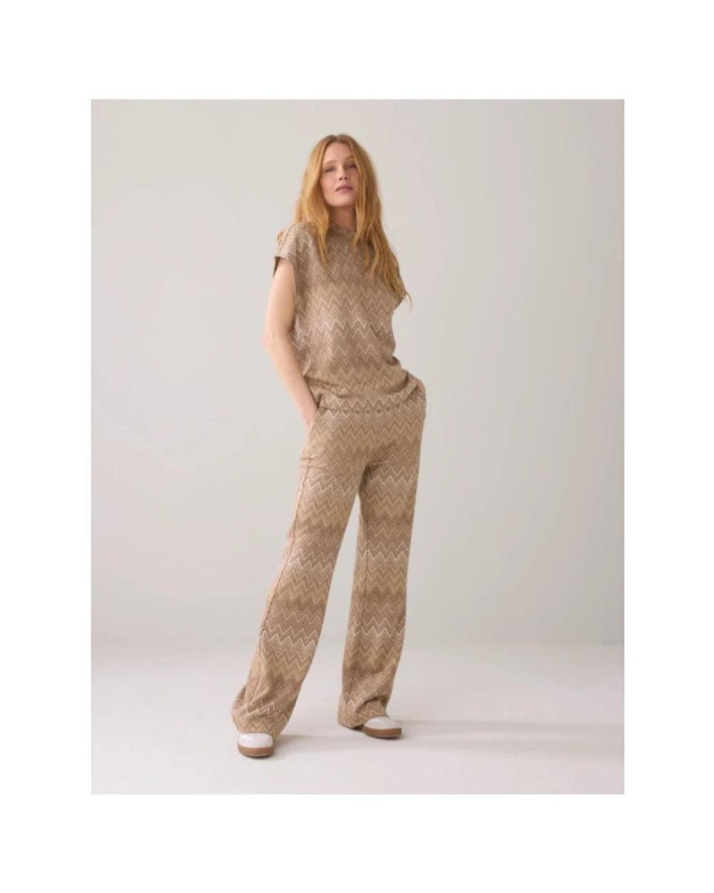 Summum Natural Wide Trousers