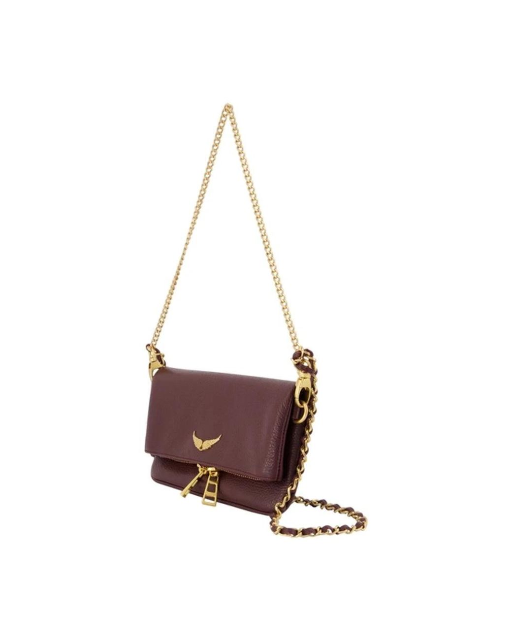 Zadig & Voltaire Purple Shoulder Bags