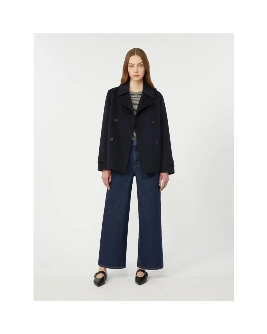 Weekend by Maxmara Gray Round-Neck Knitwear