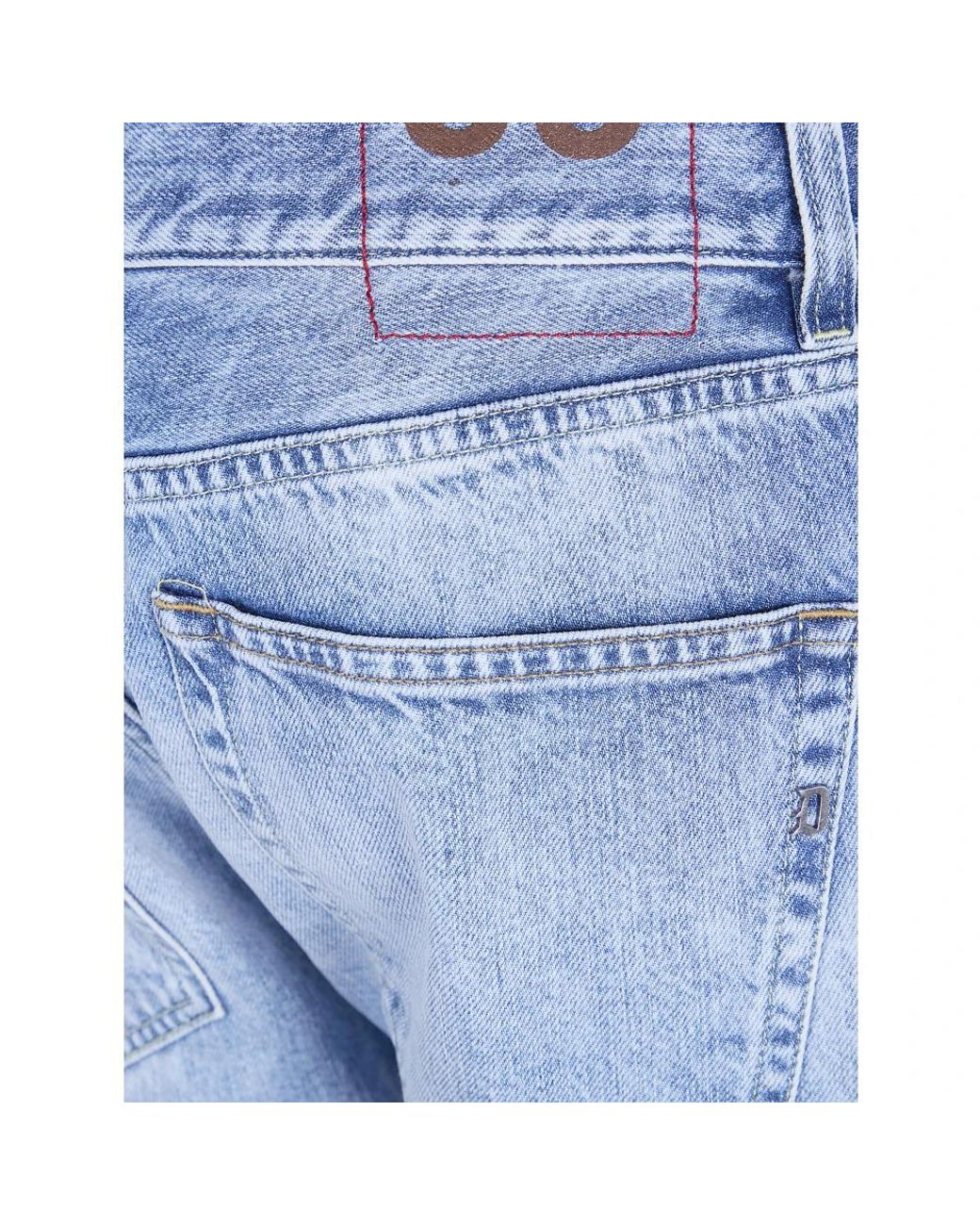 Dondup Blue Slim Fit Jeans for men