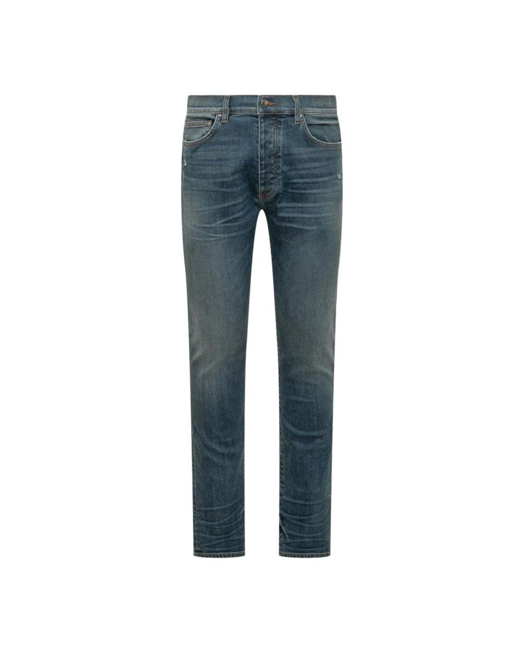 Amiri Blue Slim-Fit Jeans for men