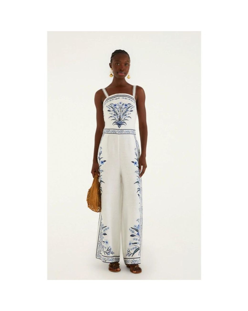 Farm Rio White Jumpsuits