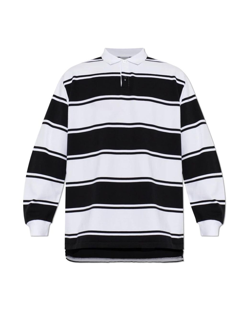 Balenciaga Black Polo Shirts for men