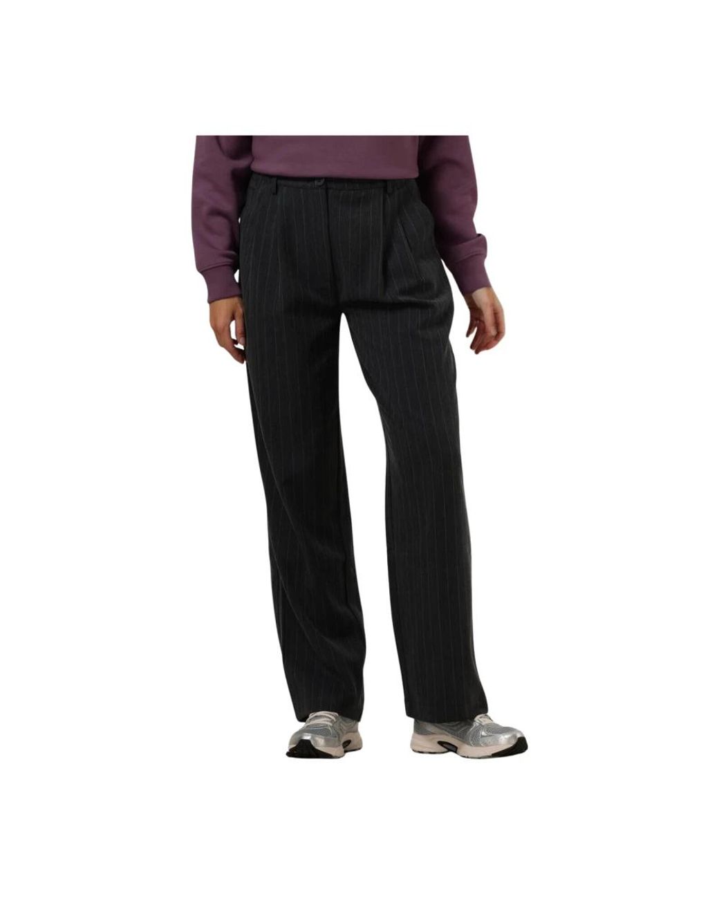Moves Broeken ,Grijs ,Veelzijdige Nimma Pantalon Voor in het Black