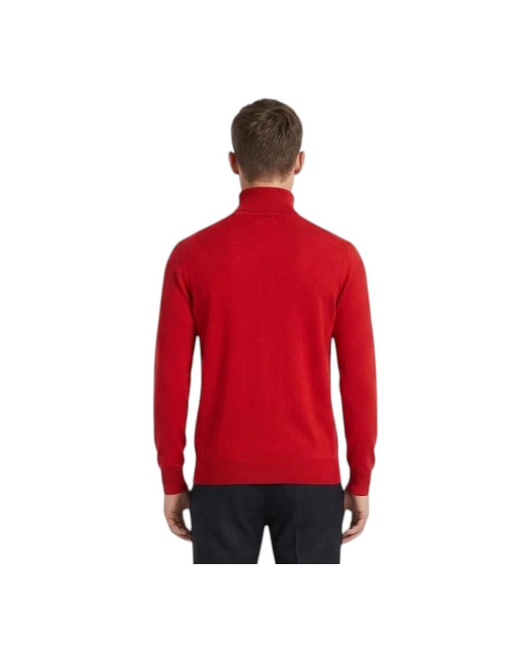 Daniele Alessandrini Red Turtlenecks for men