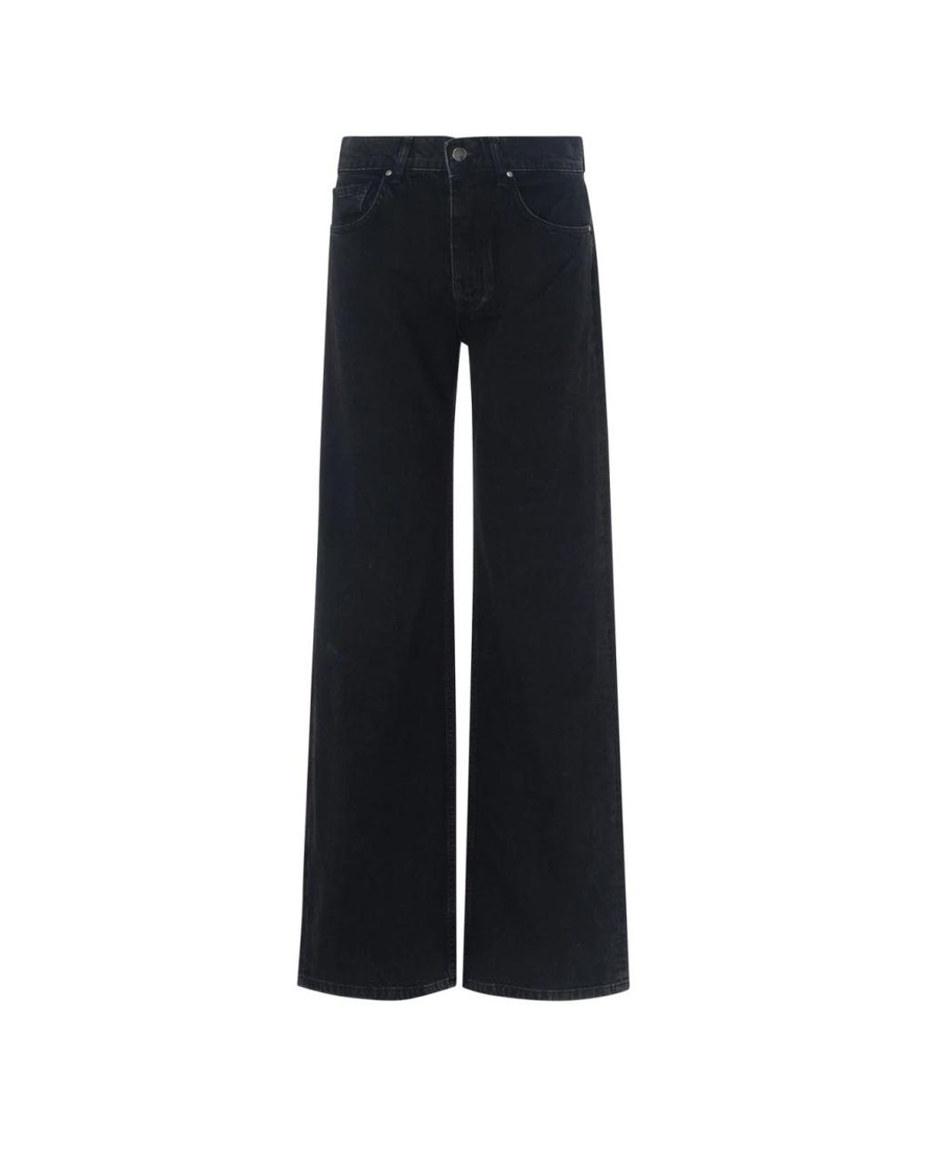 Anine Bing Black Wide Jeans