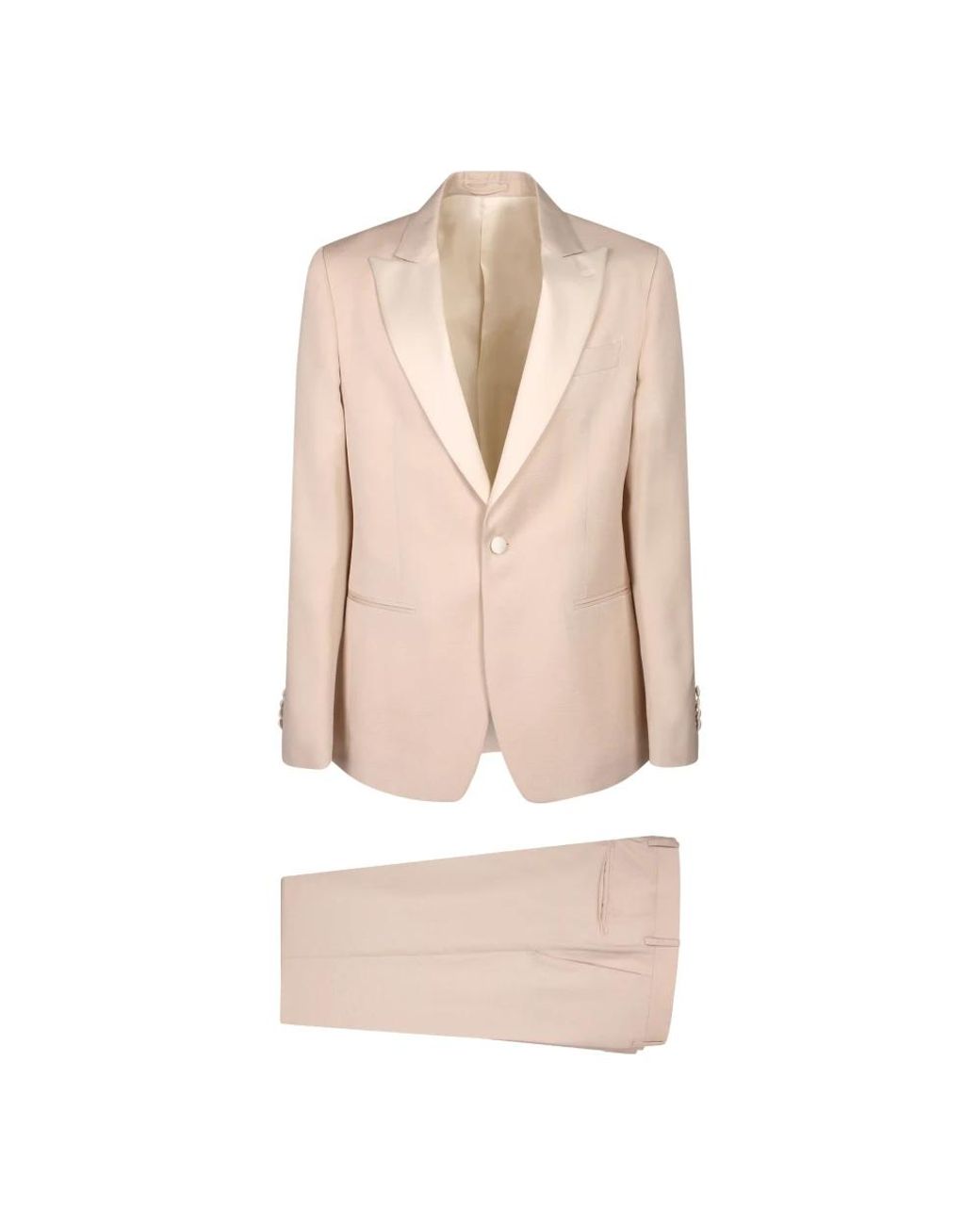 Lardini Pink Single Breasted Suits for men
