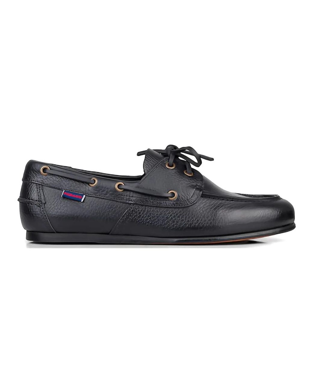 Sebago Owen Tumbled in het Blue voor heren