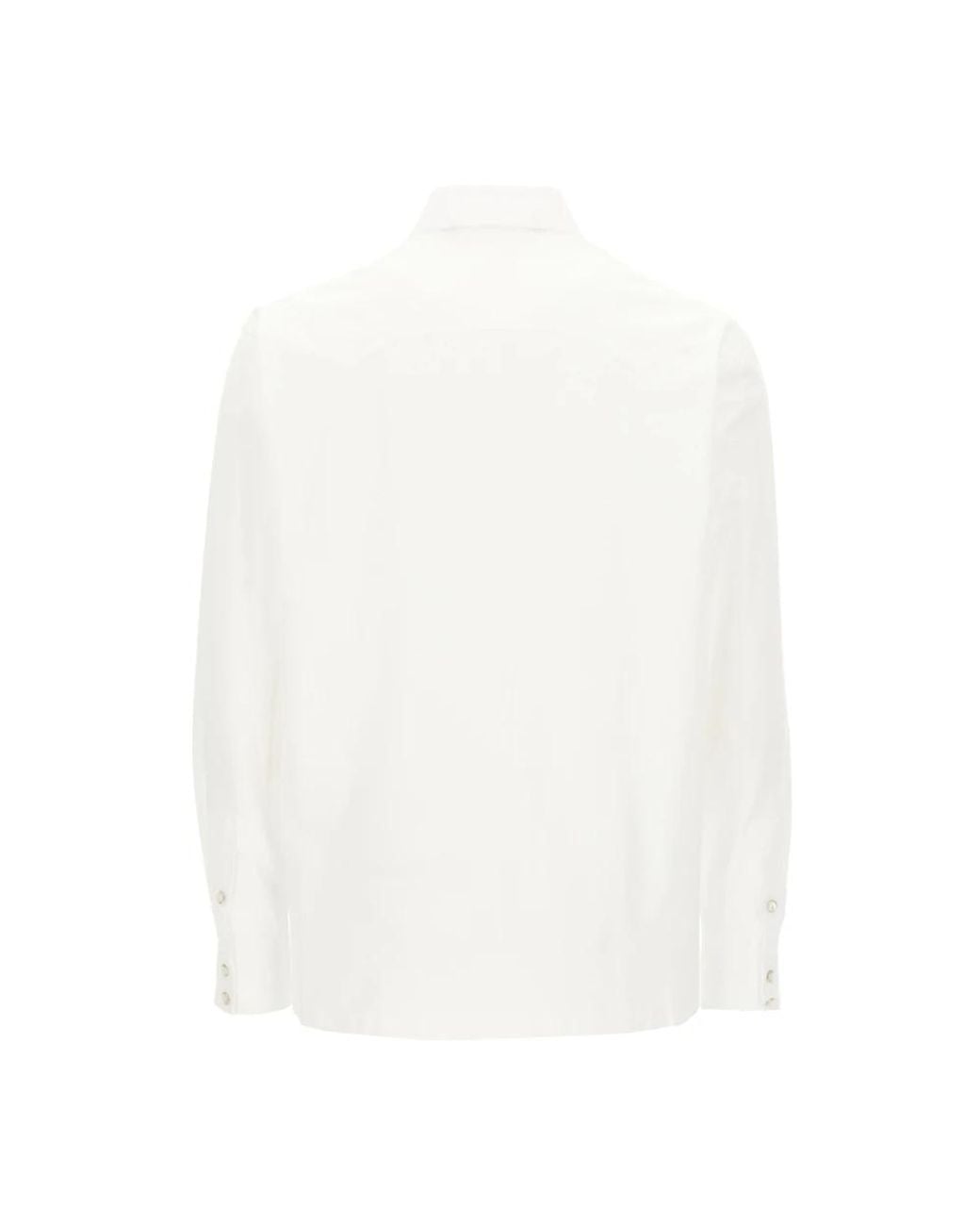 Palm Angels White Casual Shirts for men