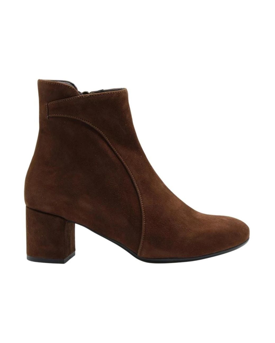 DONNA LEI Brown Heeled Boots