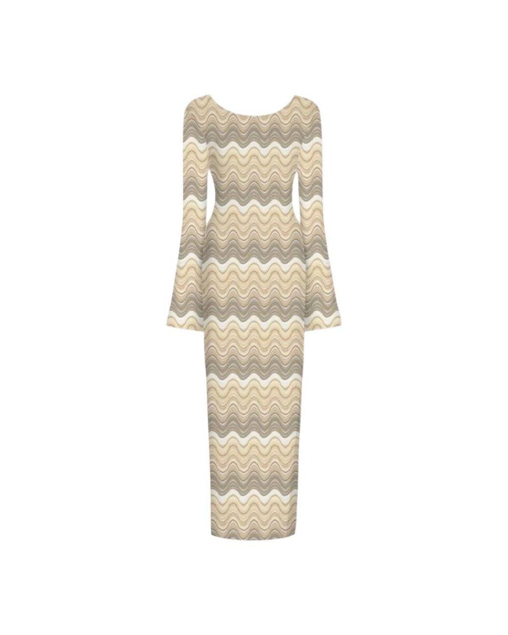 Mc2 Saint Barth Natural Maxi Dresses