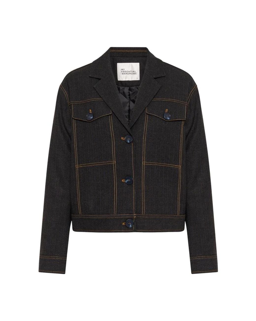 My Essential Wardrobe Black Denim Jackets