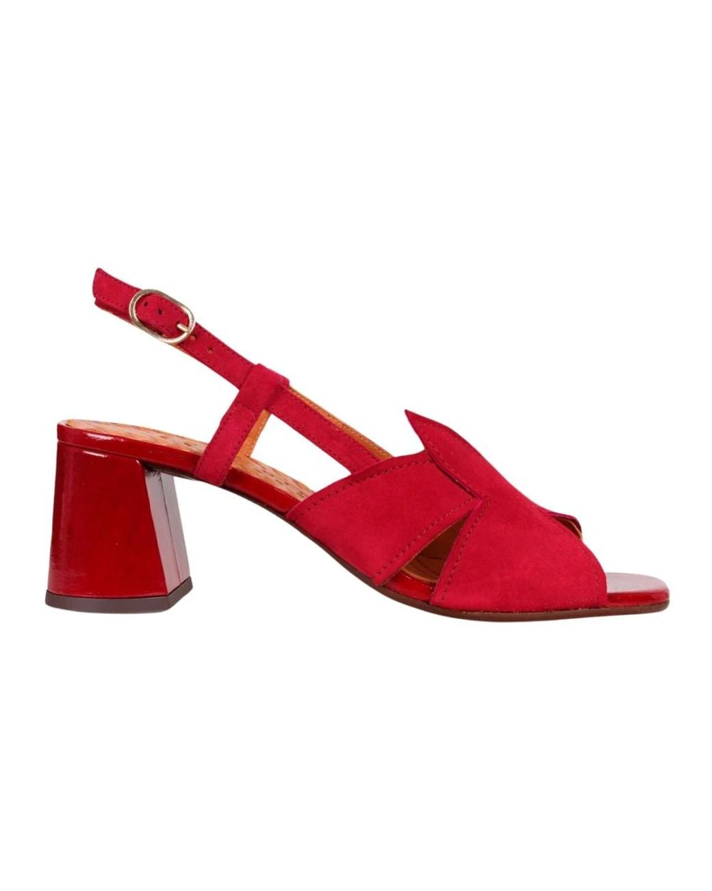 Chie Mihara Red High Heel Sandals
