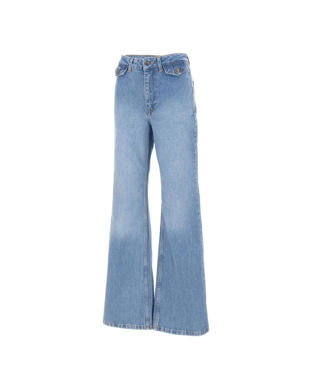ROTATE BIRGER CHRISTENSEN Blue Flare Jeans