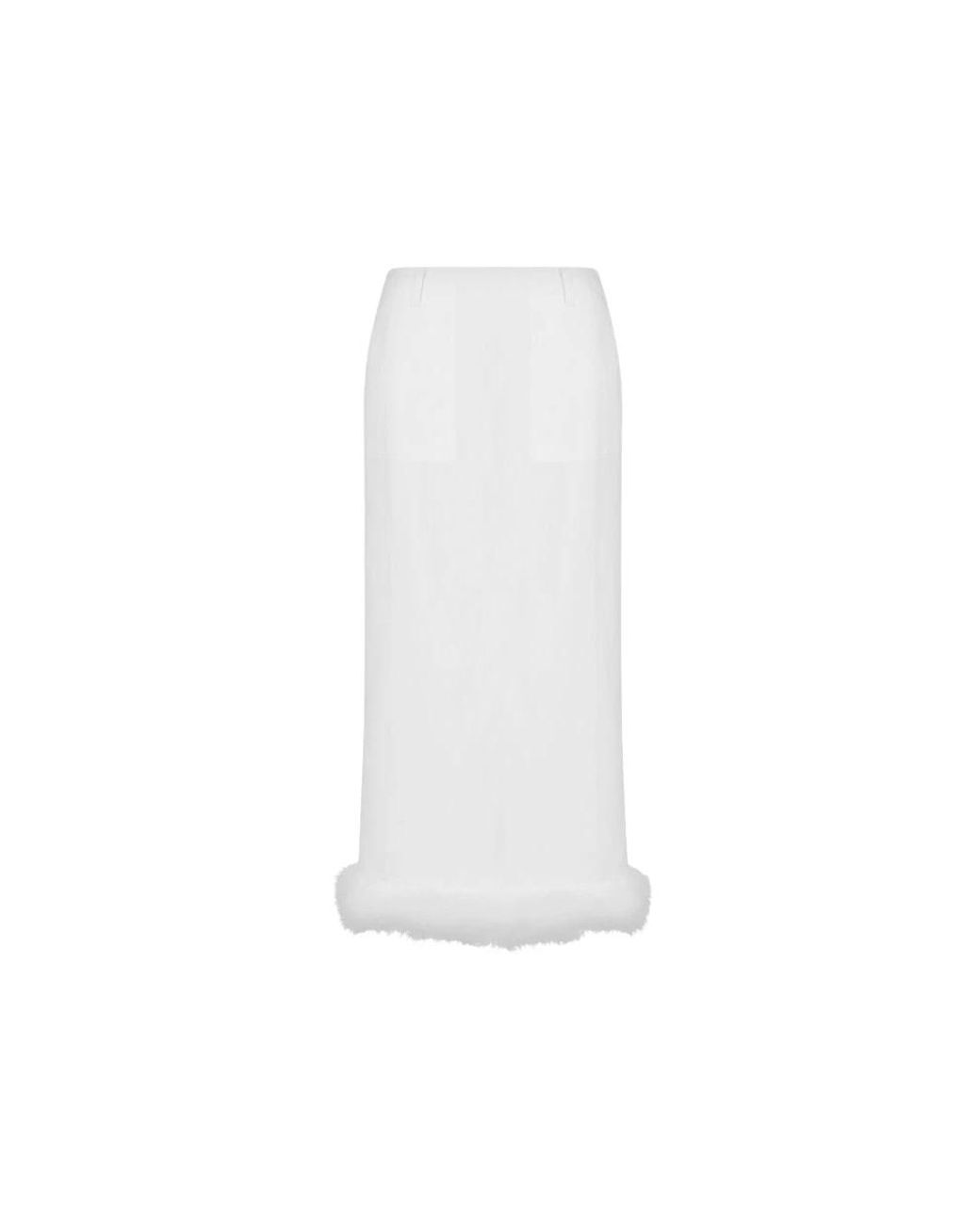 Moschino White Midi Skirts