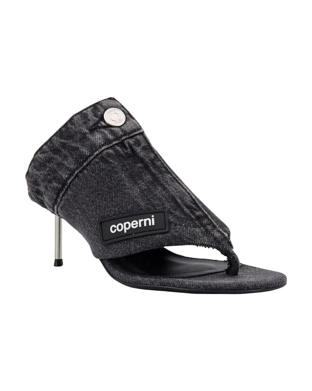 Coperni Blue Heeled Mules