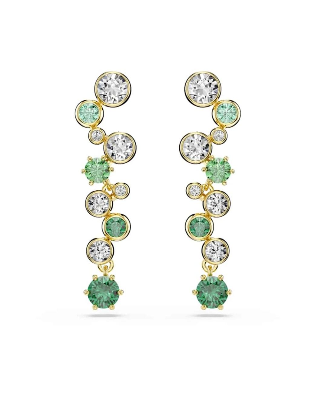 Swarovski Green Earrings