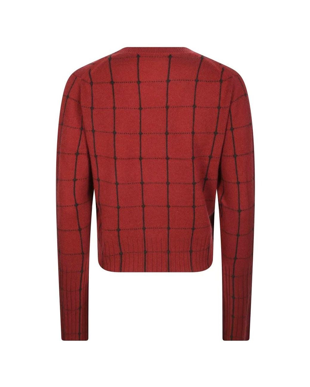 Guest In Residence Red Round-Neck Knitwear