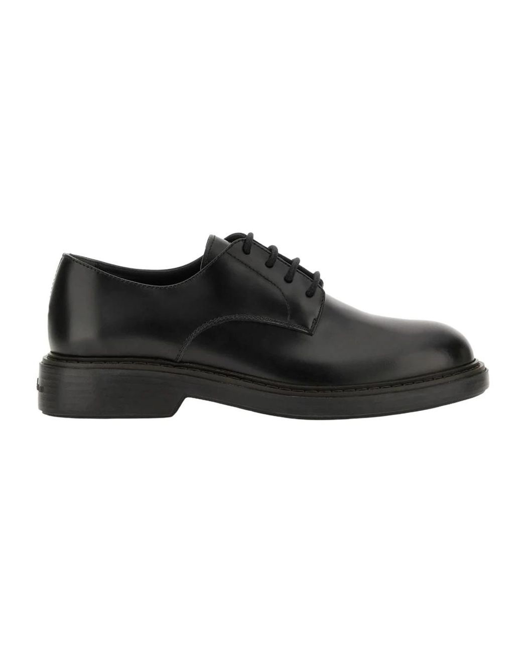 Hogan Black Business Shoes for men