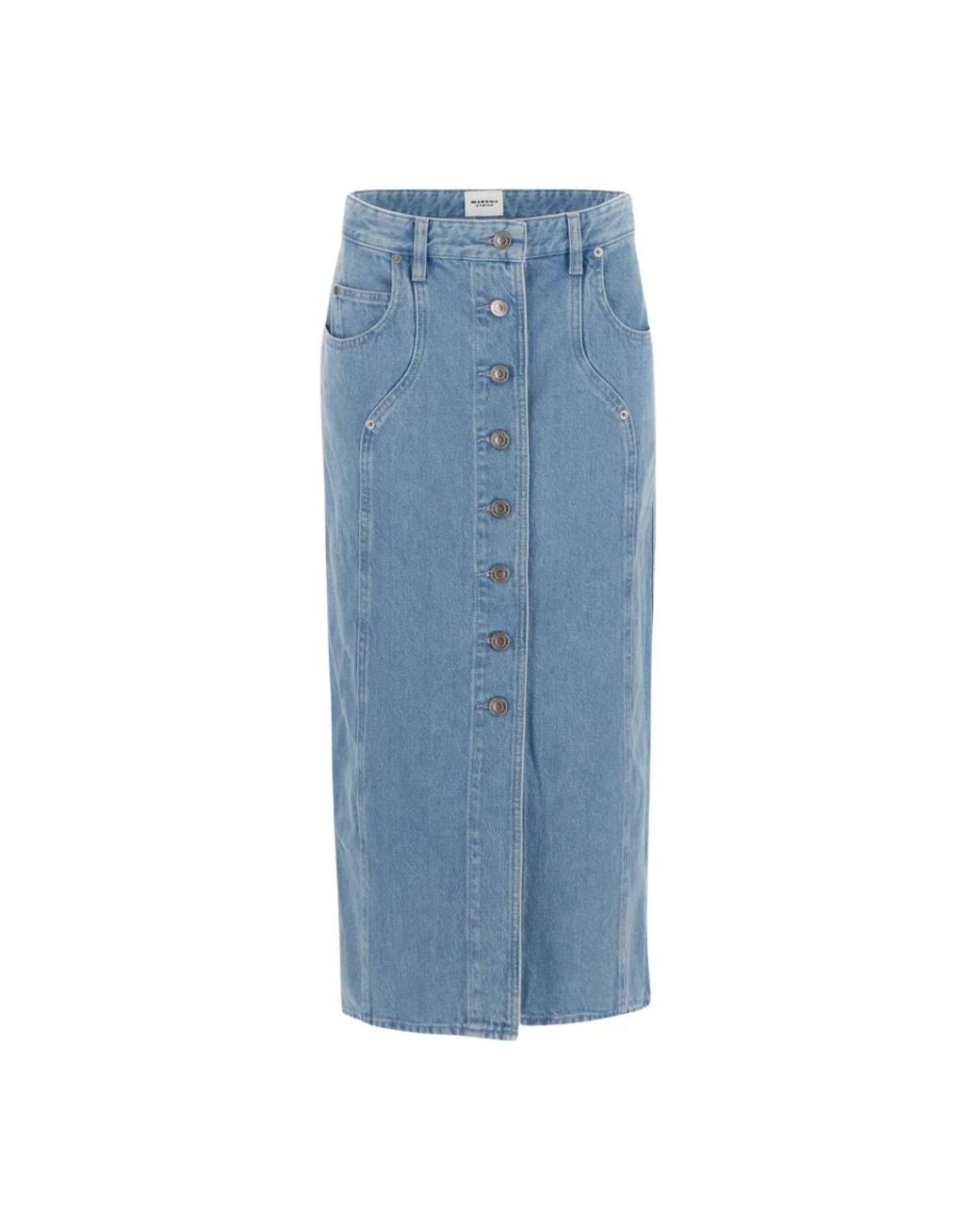 Isabel Marant Blue Denim Skirts