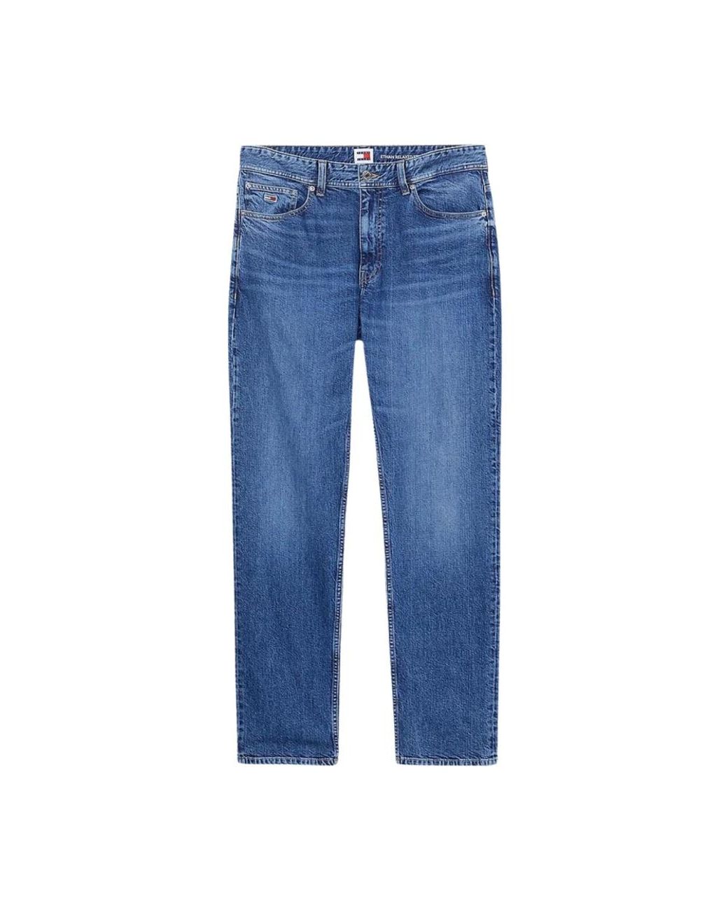 Tommy Hilfiger Blue Straight Fit Jeans for men
