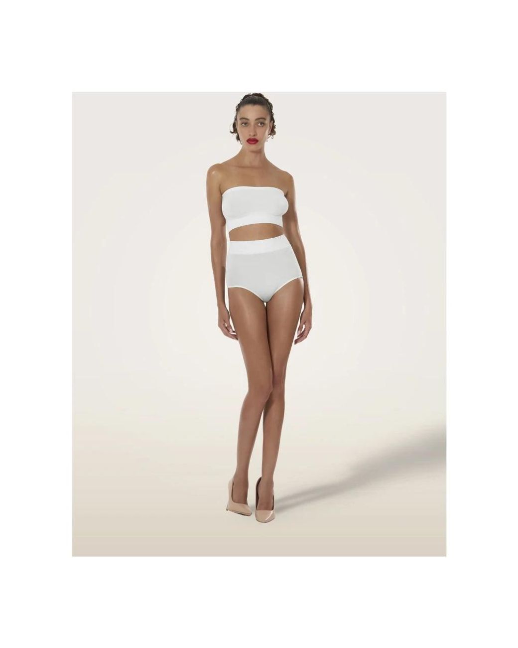 Wolford White Short Shorts