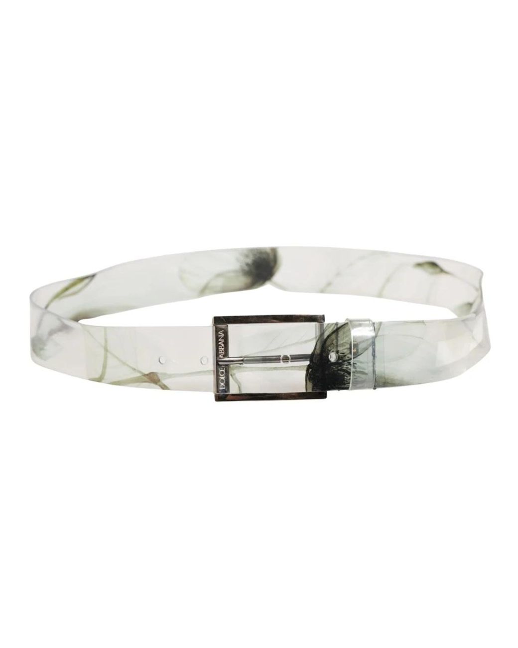 Dolce & Gabbana Metallic Belts for men