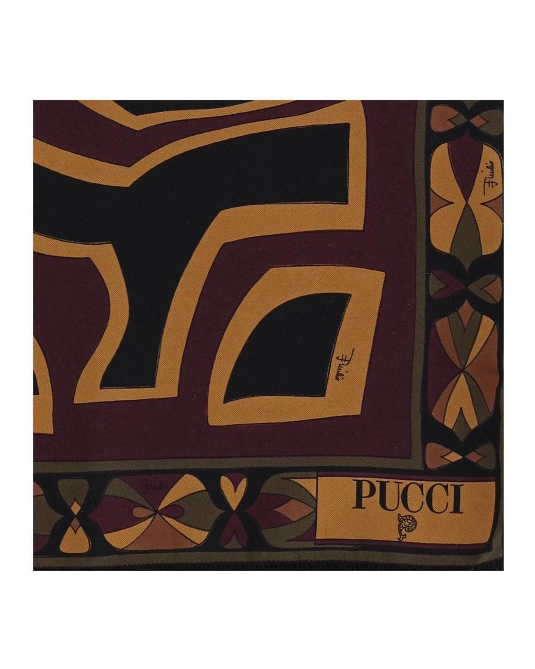 Emilio Pucci Multicolor Silk Scarves