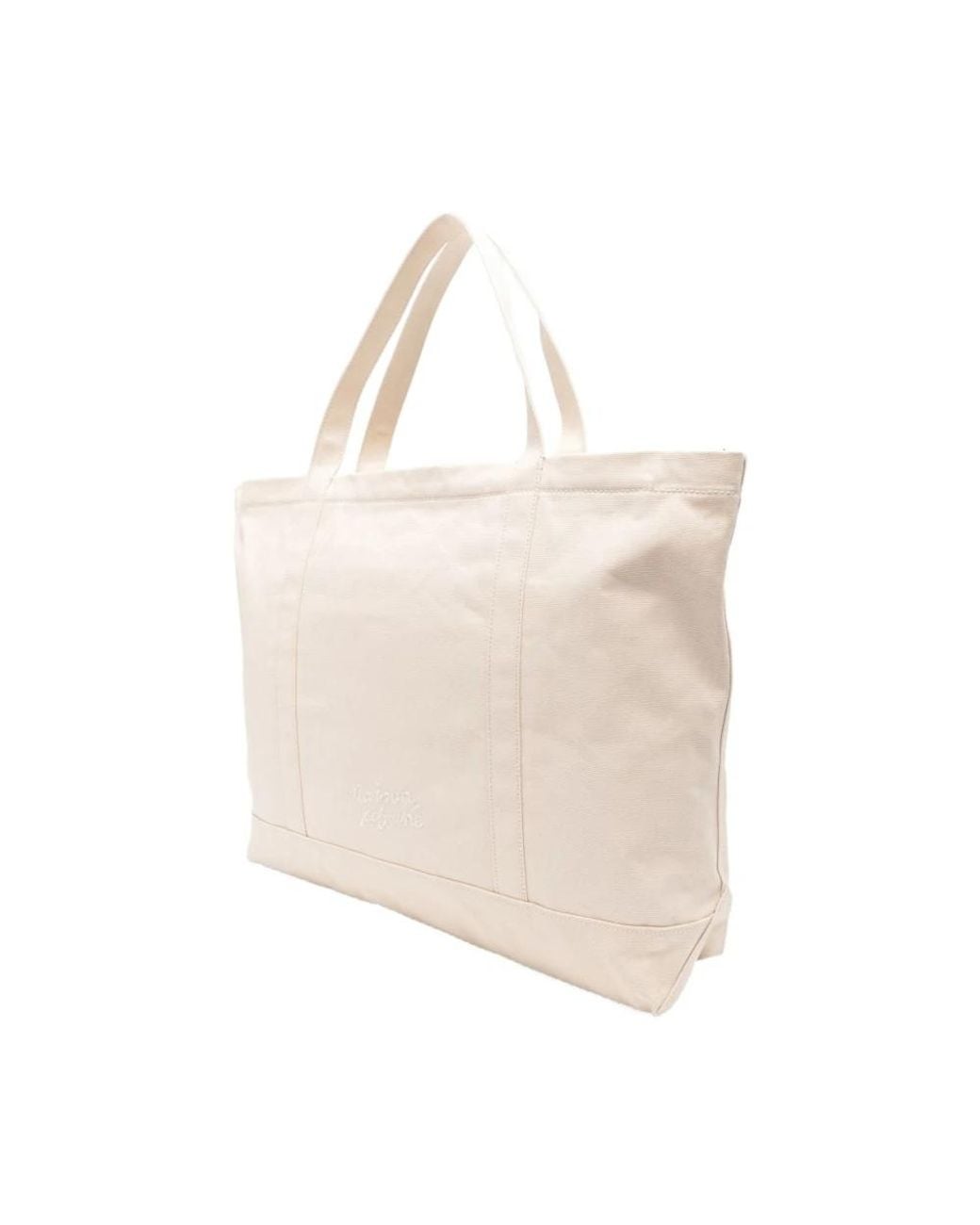 Maison Kitsuné Natural Shopping Bags