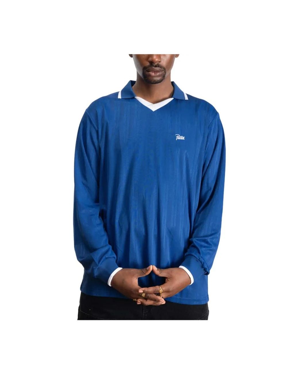 PATTA Blue Polo Shirts for men