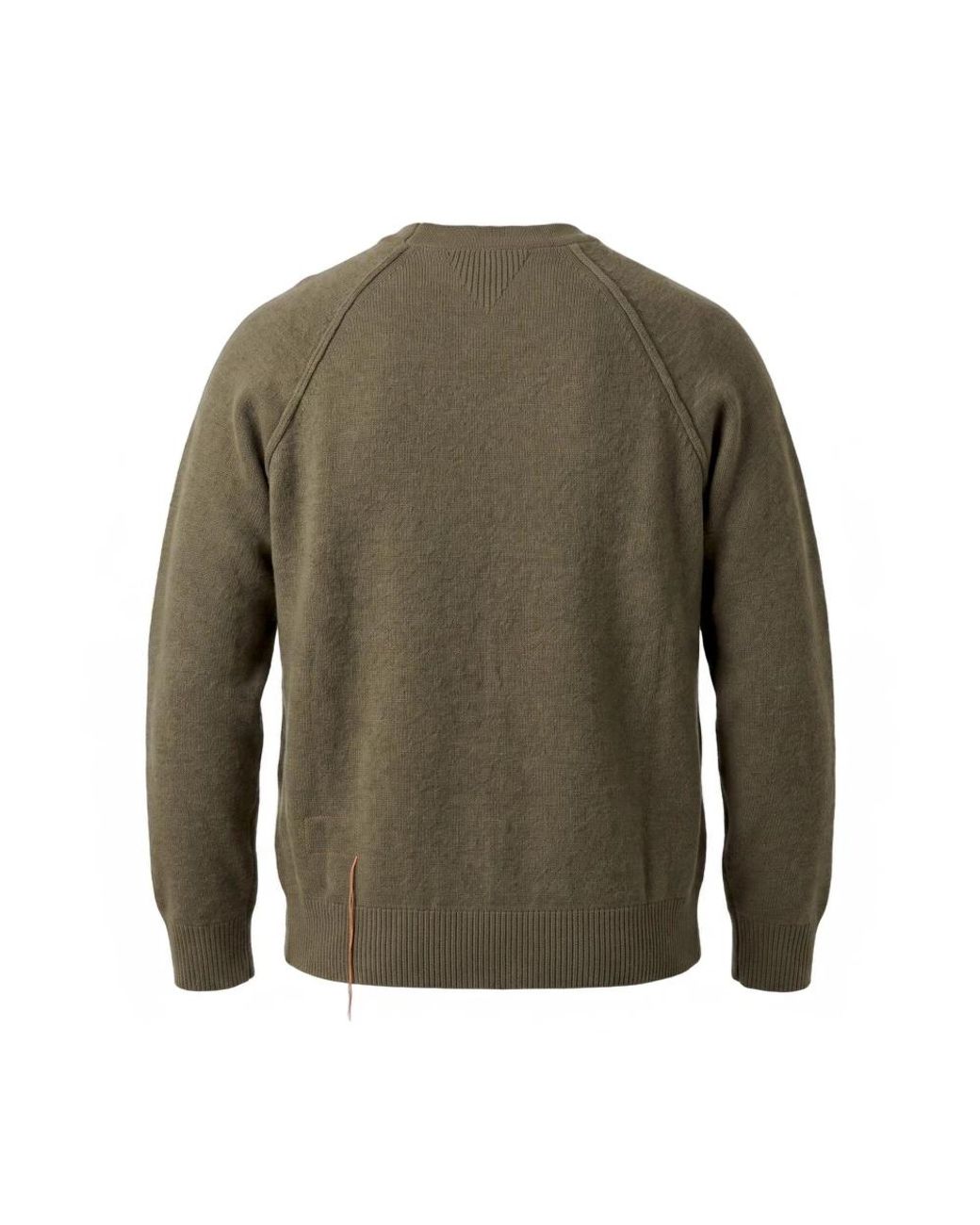 Fortela Green Round-Neck Knitwear for men