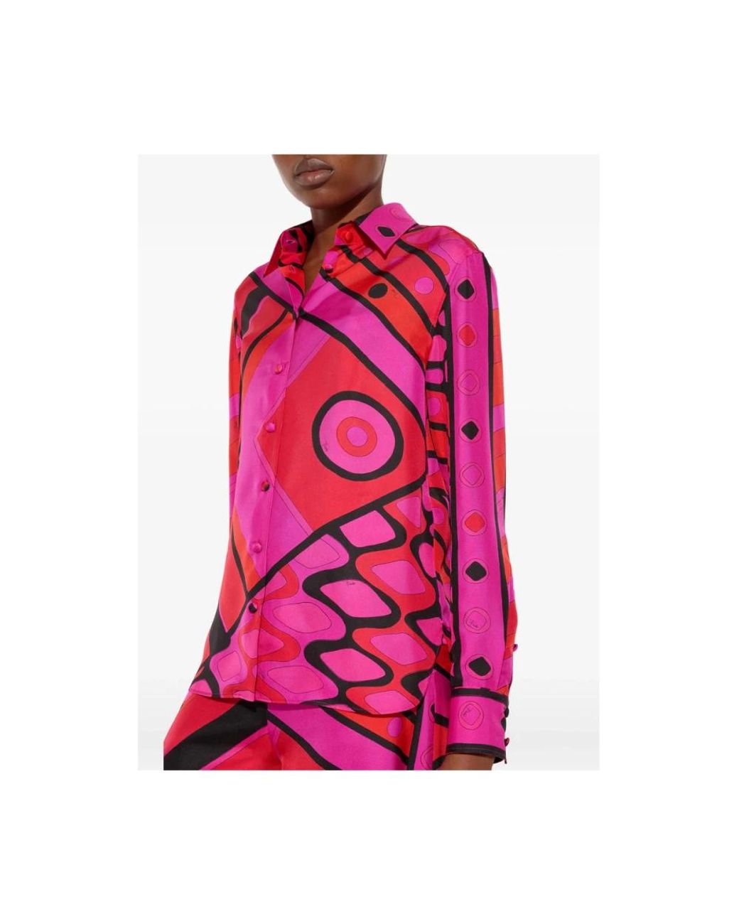 Emilio Pucci Pink Shirts